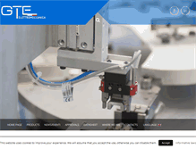Tablet Screenshot of gteelettromeccanica.com